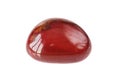 Red natural jasper stone