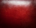 Red natural leather background