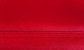 Red natural leather texture background Royalty Free Stock Photo