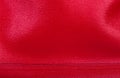 Red natural leather texture background Royalty Free Stock Photo