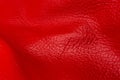 red leather texture background Royalty Free Stock Photo