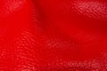 red leather texture background Royalty Free Stock Photo
