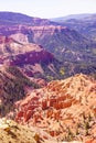 Red Navajo sandstone pinnacles