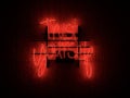 Red Neon Sign Text Trust Yourself. 3D illustration. - Illustration