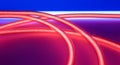 Red neon tube lights backgrounds concept Royalty Free Stock Photo