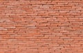 Red new brick wall as for backdrop or background