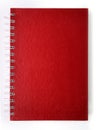 Red notebook Royalty Free Stock Photo