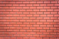 Red old brick wall background Royalty Free Stock Photo