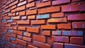 red old brick wall background, brick wall texture, brick wall structure Royalty Free Stock Photo