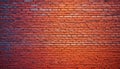 red old brick wall background, brick wall texture, brick wall structure Royalty Free Stock Photo