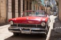 Red old car Royalty Free Stock Photo