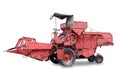 Red old combine Royalty Free Stock Photo