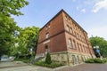 Red old historical building near Stadtgarten Royalty Free Stock Photo