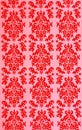 Red old thai pattern Royalty Free Stock Photo