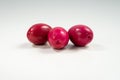 red olive, Beetroot, isolated, white background Royalty Free Stock Photo