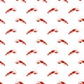 Red Omar Seamless Pattern