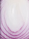 Red onion background