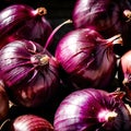 Red onion fresh raw organic vegetable