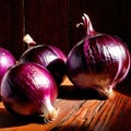 Red onion fresh raw organic vegetable