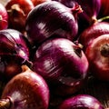 Red onion fresh raw organic vegetable