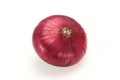 Red onion isolated over white Royalty Free Stock Photo