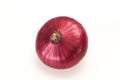 Red onion isolated over white Royalty Free Stock Photo