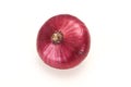Red onion isolated over white Royalty Free Stock Photo