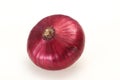 Red onion isolated over white Royalty Free Stock Photo