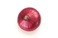 Red onion isolated over white Royalty Free Stock Photo