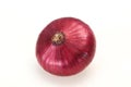Red onion isolated over white Royalty Free Stock Photo