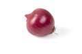 Red Onion Isolated On White