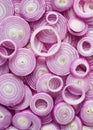 Red Onion Slices Royalty Free Stock Photo