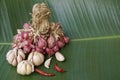 Red onions,garlic,chilly ingredients thaifood