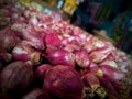 Red onions salad condimen Royalty Free Stock Photo