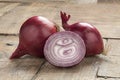 Red onions Royalty Free Stock Photo