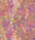 Red and orang color triangular background. abstract illustration. Royalty Free Stock Photo