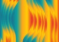 Red Orange and Blue Wave Background Vector Eps Royalty Free Stock Photo
