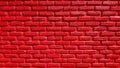 RED orange brick wall concrete background  old vintage  horizontal architecture dark wallpaper texture construction building for Royalty Free Stock Photo