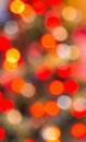 Red and orange defocussed lights Royalty Free Stock Photo