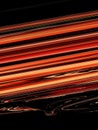 red and orange diagonal molten lava flow