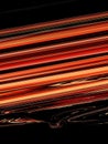 red and orange diagonal molten lava flow