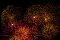 Red and Orange Fireworks