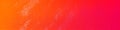 Red, orange panorama background with copy space for text or your images