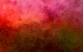 Red orange pink brown olive black abstract background with blur, gradient and watercolor texture. Royalty Free Stock Photo