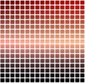 Red orange purple rounded mosaic background over white square Royalty Free Stock Photo