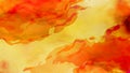 Red and Orange Watercolour Grunge Texture Background