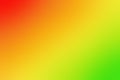 Red orange yellow and green colors blur rainbow creative background