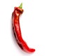 Red organic snack pepper, bellpepper with copyspace Royalty Free Stock Photo