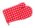 Red oven glove