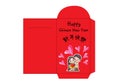 Red packet design vector